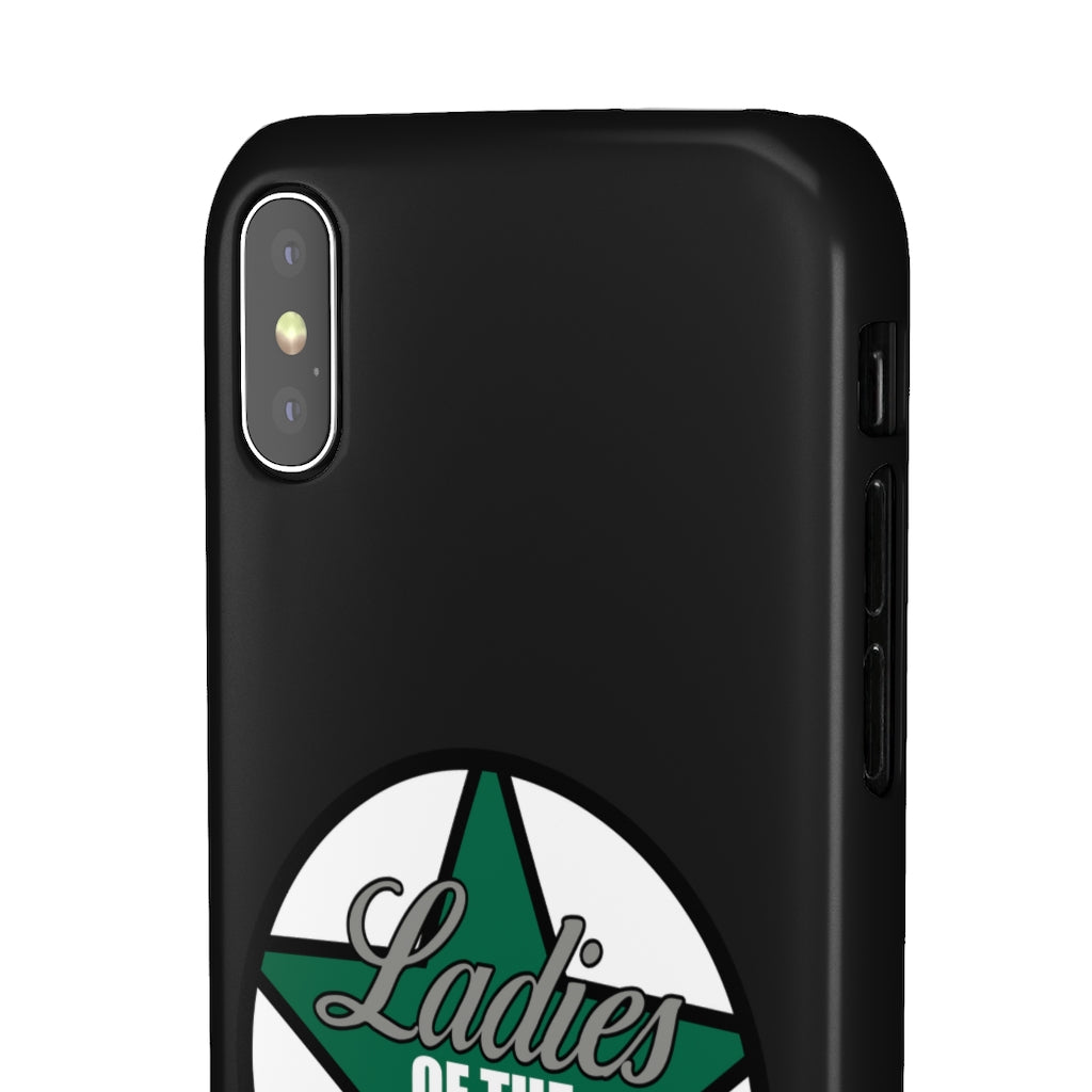 Ladies Of The Stars Snap Phone Cases In Black