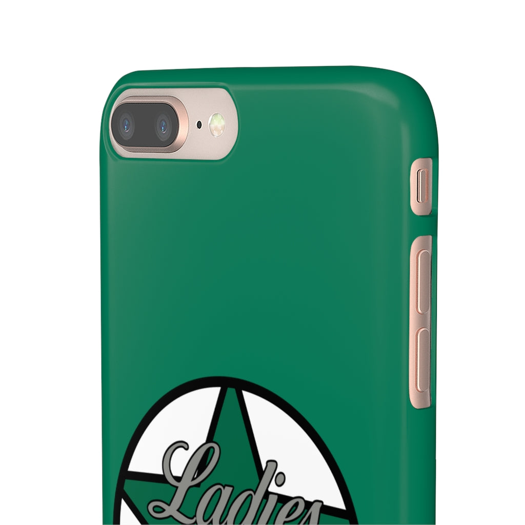 Ladies Of The Stars Snap Phone Cases In Victory Green