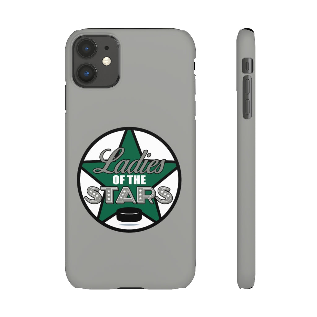 Ladies Of The Stars Snap Phone Cases In Silver