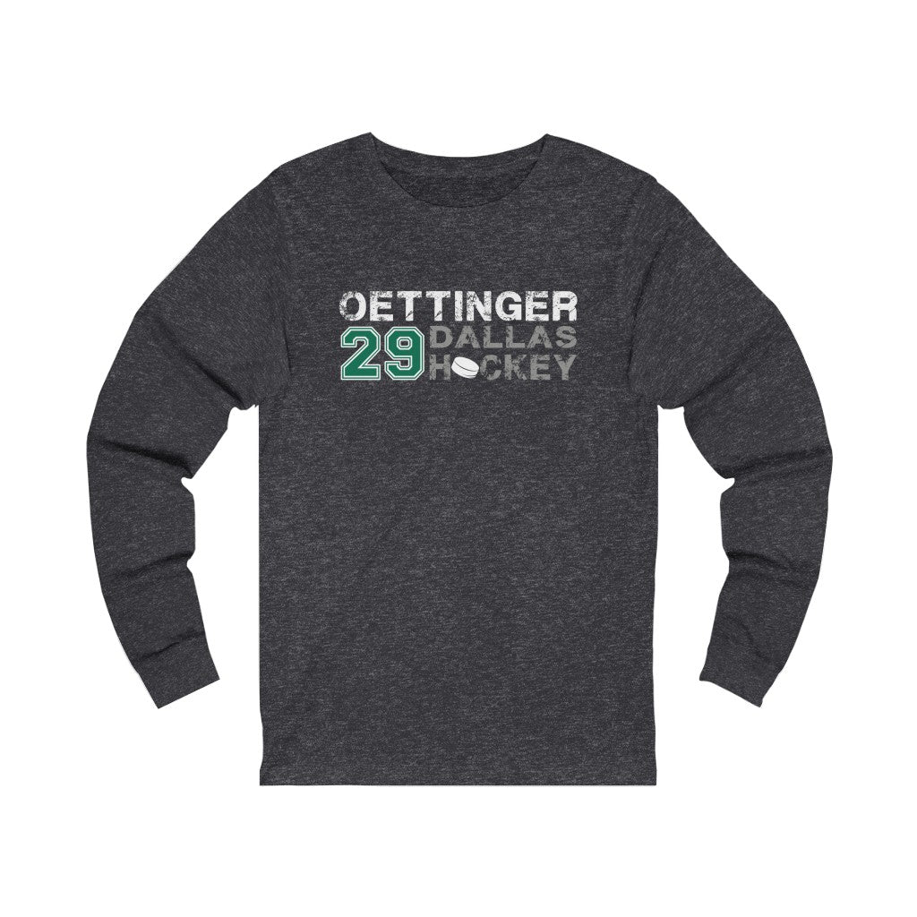 Oettinger 29 Dallas Hockey Unisex Jersey Long Sleeve Shirt