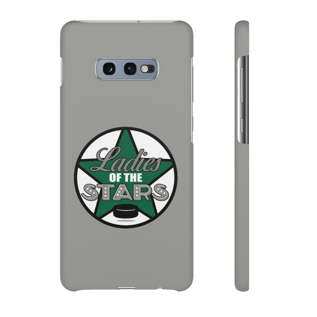 Ladies Of The Stars Snap Phone Cases In Silver