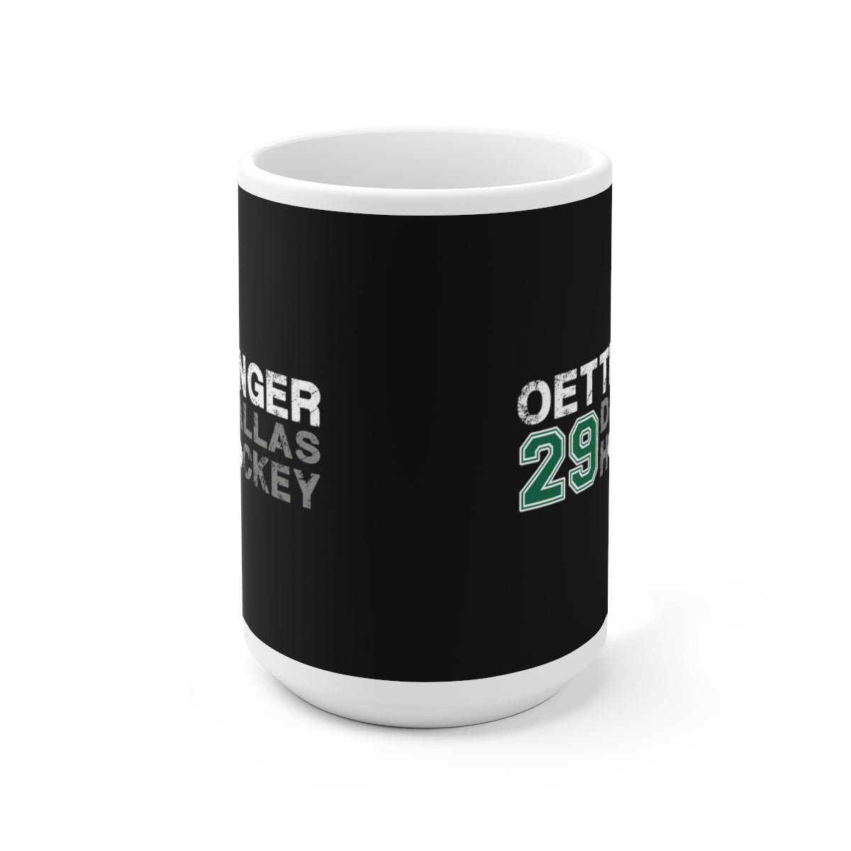 Oettinger 29 Dallas Hockey Ceramic Coffee Mug In Black, 15oz