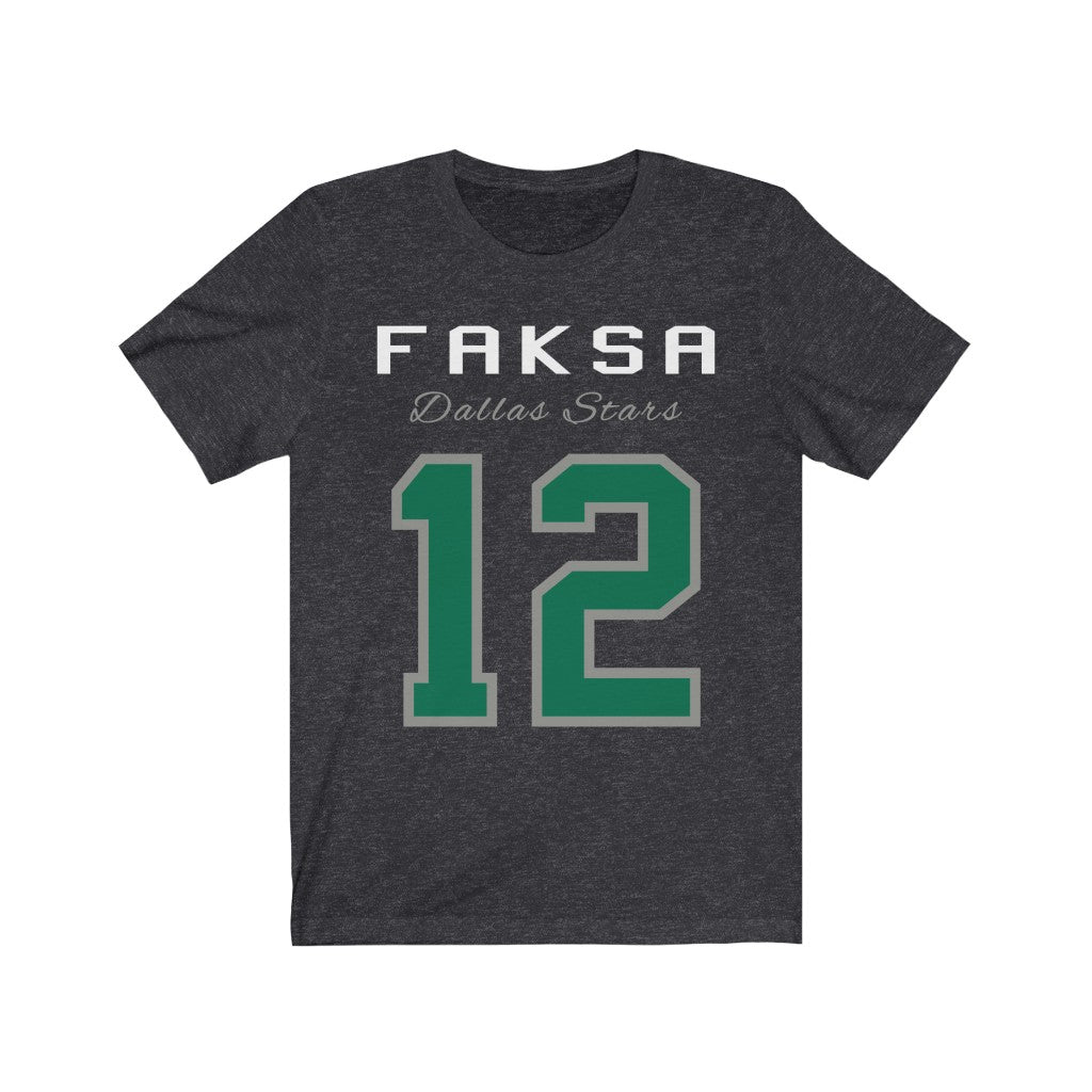 Faksa 12 Dallas Hockey Unisex Jersey Tee