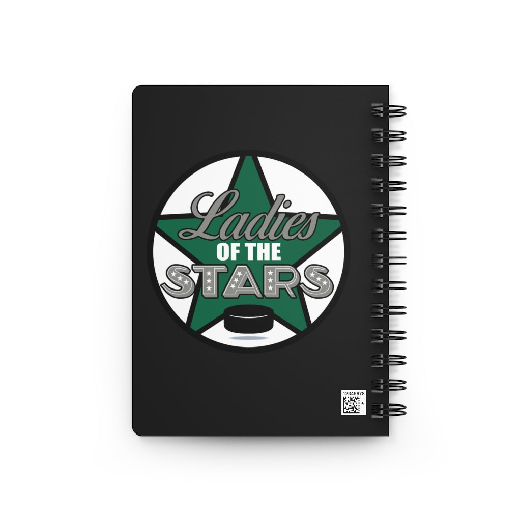 Ladies Of The Stars Spiral Bound Journal In Black