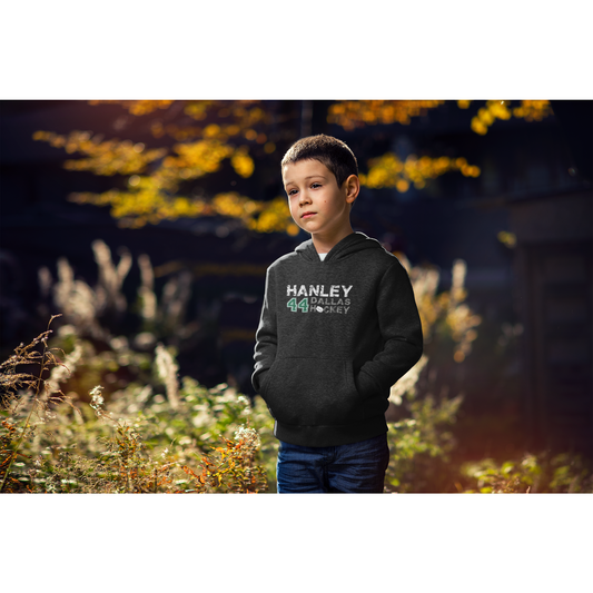 Hanley 44 Dallas Hockey Youth Hooded Sweatshirt