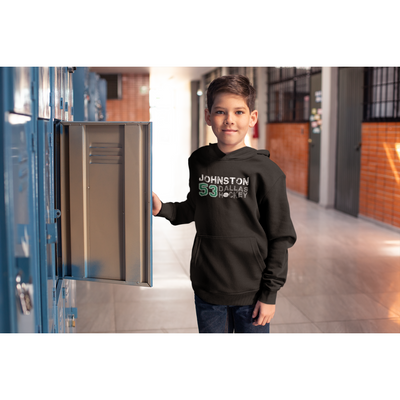 Johnston 53 Dallas Hockey Youth Hooded Sweatshirt