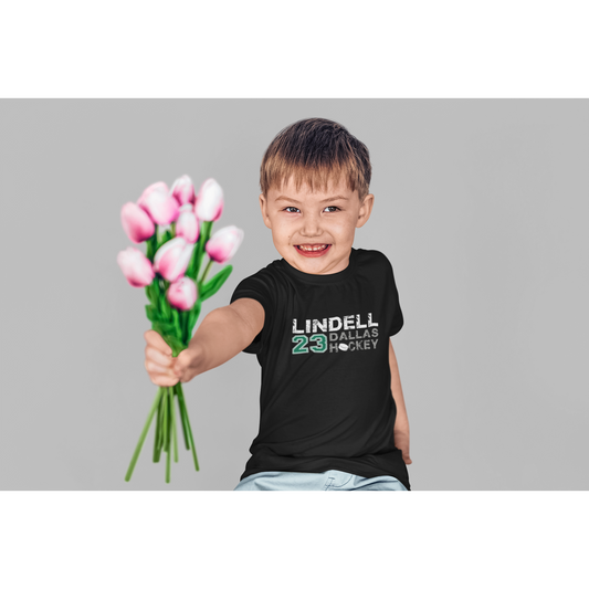 Lindell 23 Dallas Hockey Kids Tee