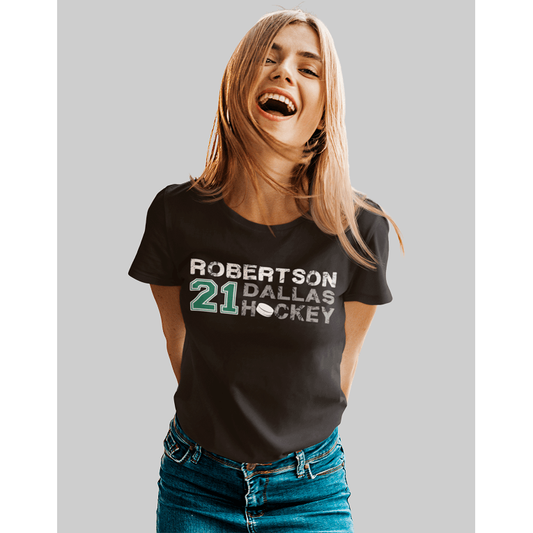 Robertson 21 Dallas Hockey Unisex Jersey Tee