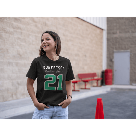 Robertson 21 Dallas Hockey Unisex Jersey Tee